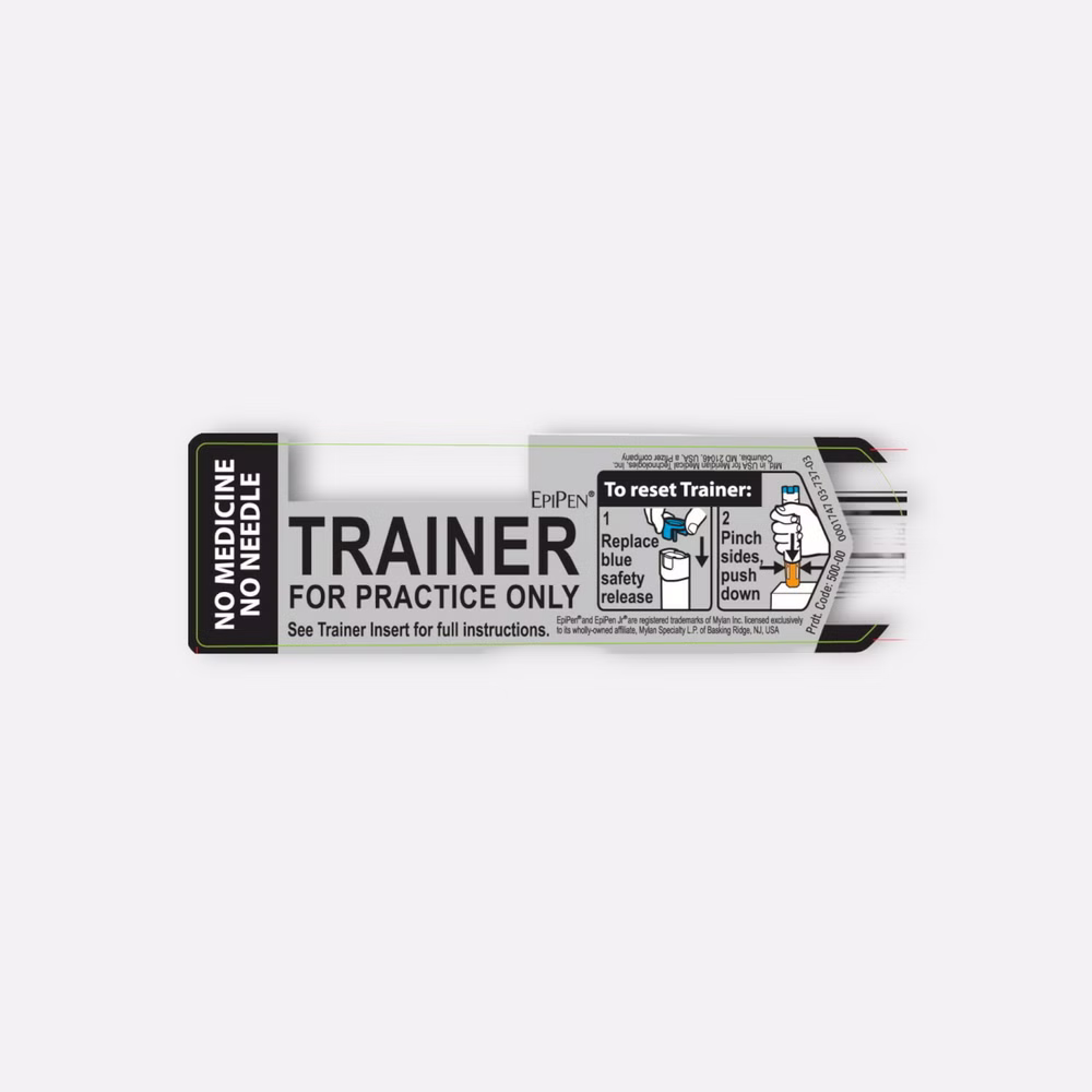 EpiPen Trainingsgerät zum Üben einer Epinephrin Injektion