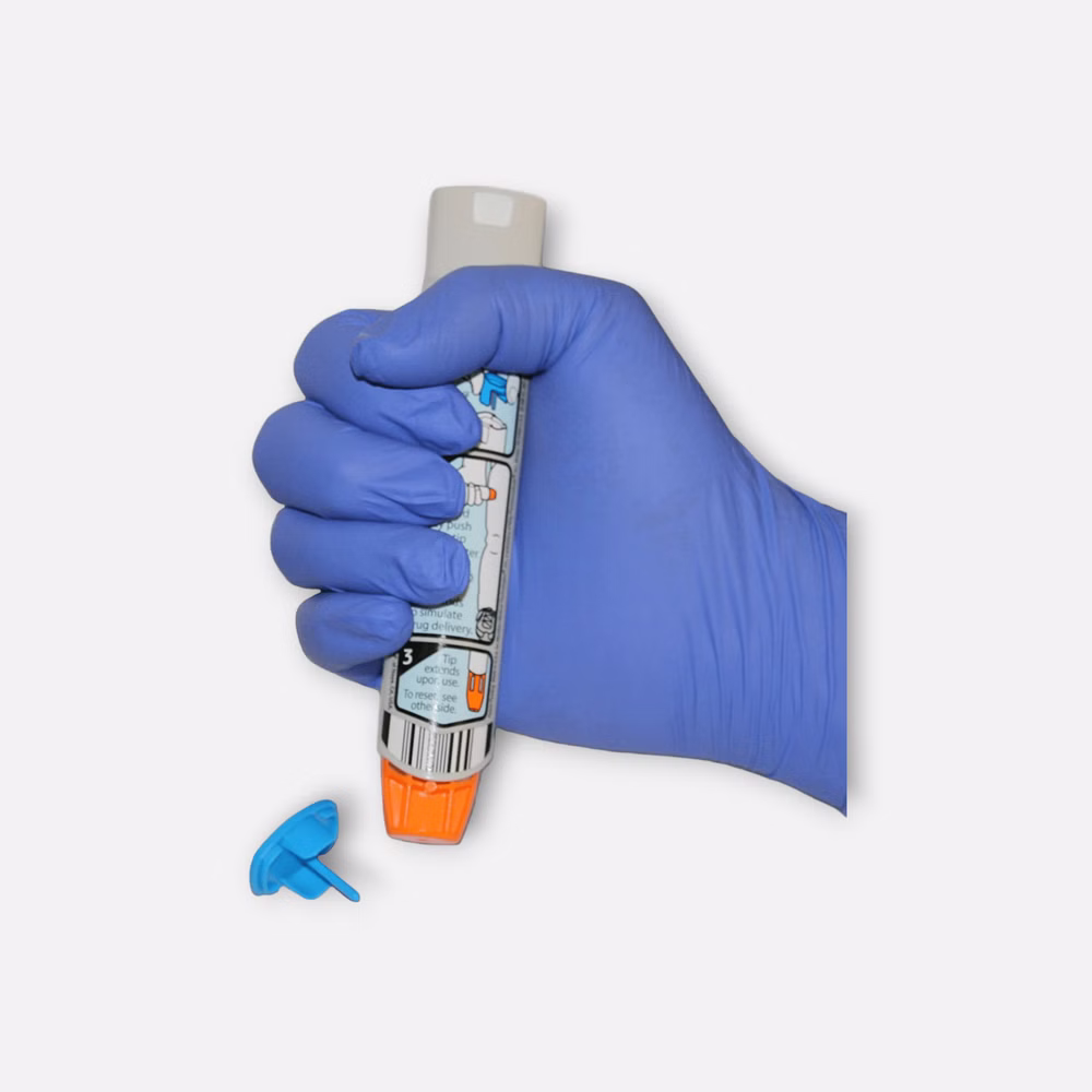 EpiPen Trainingsgerät zum Üben einer Epinephrin Injektion