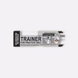 EpiPen Trainingsgerät zum Üben einer Epinephrin Injektion