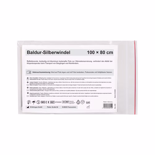 Söhngen Baldur-Silberwindel 1 m x 80 cm