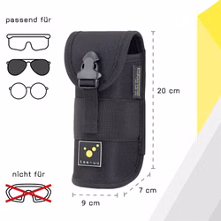 Tee-uu GLASSES TAC Brillen-Holster für Schutzbrillen
