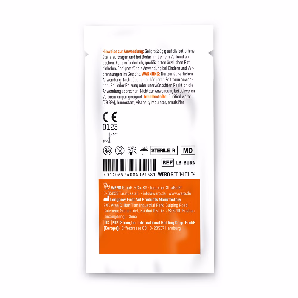 WERO BurnAway Verbrennungsgel 3,5g Sachet 