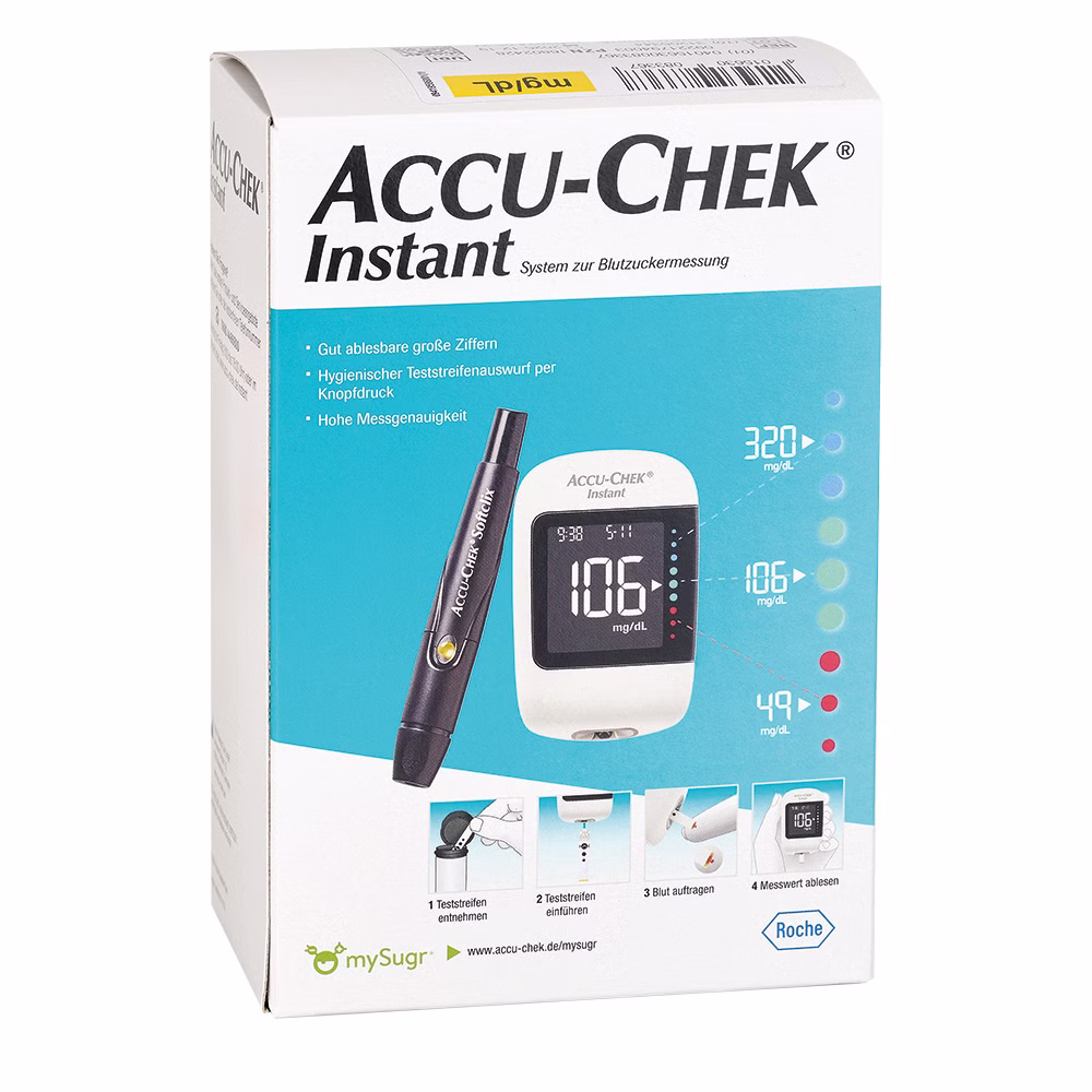 Accu-Chek Instant Blutzuckermessgerät mmol/l