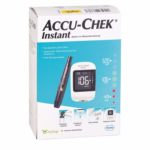 Accu-Chek Instant Blutzuckermessgerät mmol/l