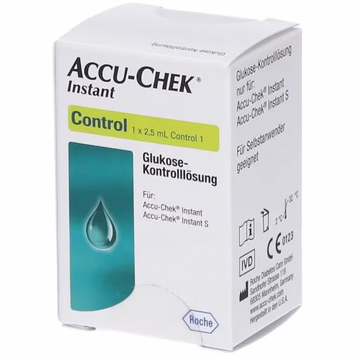 Kontrollösung für Accu-Chek Instant Blutzuckermessgerät