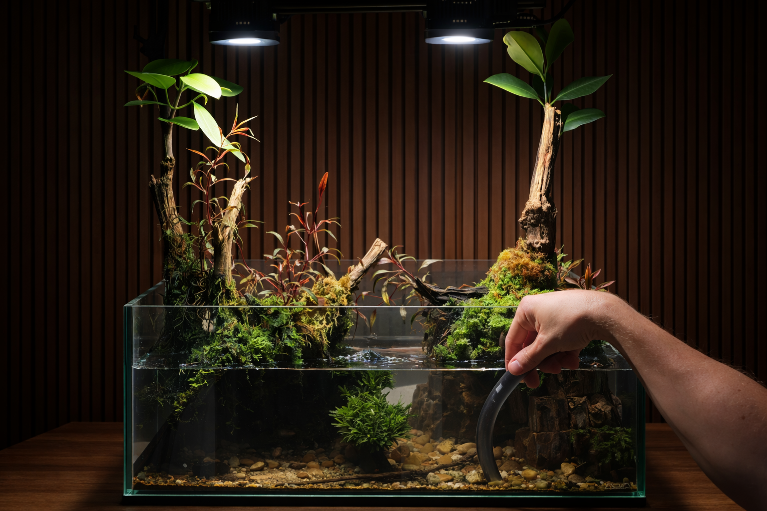 Aquarium einfahren