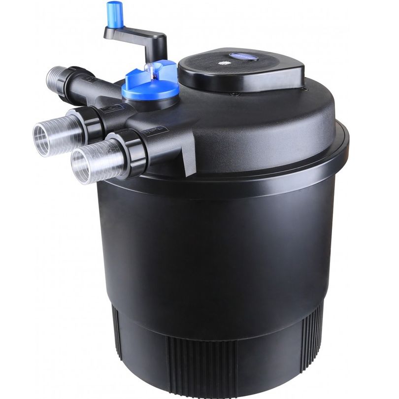 CPF 20000 Bio Druckteichfilter 40000l inkl.36 Watt UVC Klärer mit Kurbelreinigung