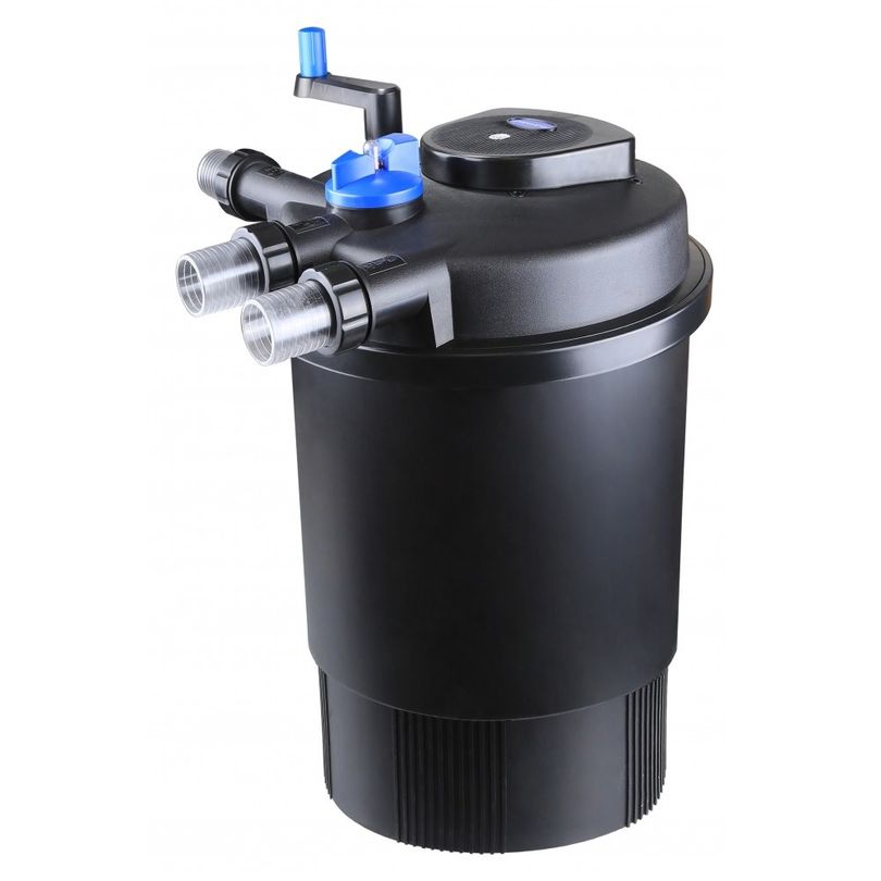 CPF 30000 Bio Druckteichfilter 60000l inkl.55 Watt UVC Klärer mit Kurbelreinigung