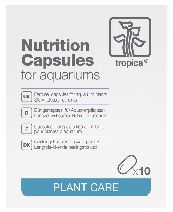 10 Tropica Düngerkapseln Nutrition Capsules - Düngung für Aquarienpflanzen 