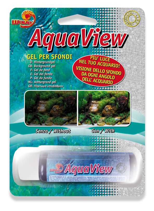 Aquaview Fixiergel von Amtra Wave für Fotorückwände 30ml