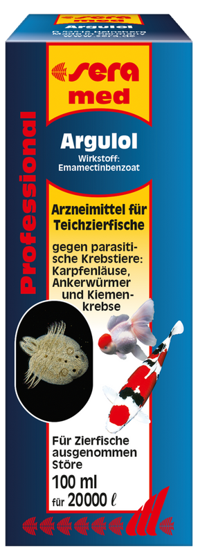 Sera med Professional Argulol 100 ml Arzneimittel gegen Karpfenläuse
