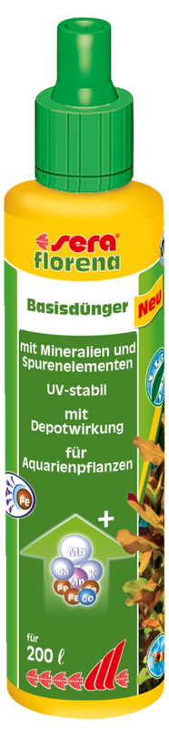Sera florena 50 ml Süßwasser Pflanzendünger Basisdünger