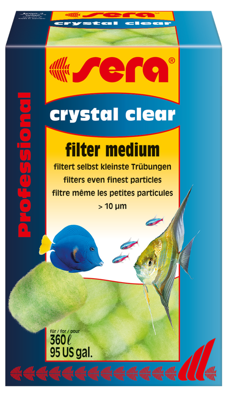 sera crystal clear Professional für 360L Filtermedien Aquarium Gartenteich