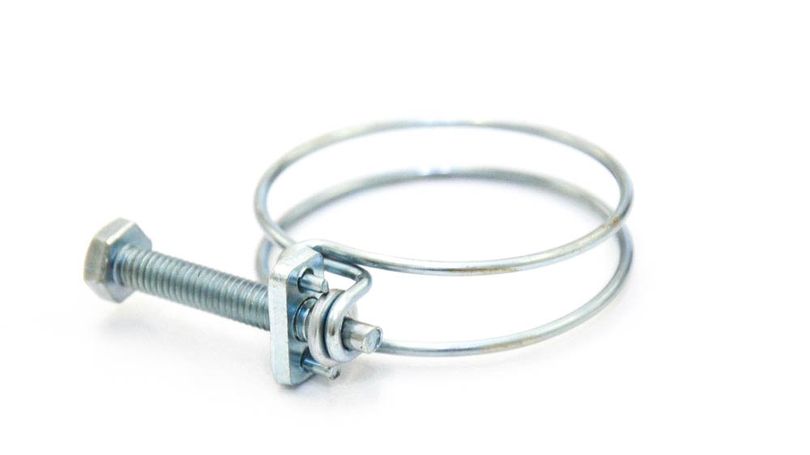 Verzinkte Schlauchschelle 38-45mm für 1 1/2" Schläuche Schlauchklemme Klemme