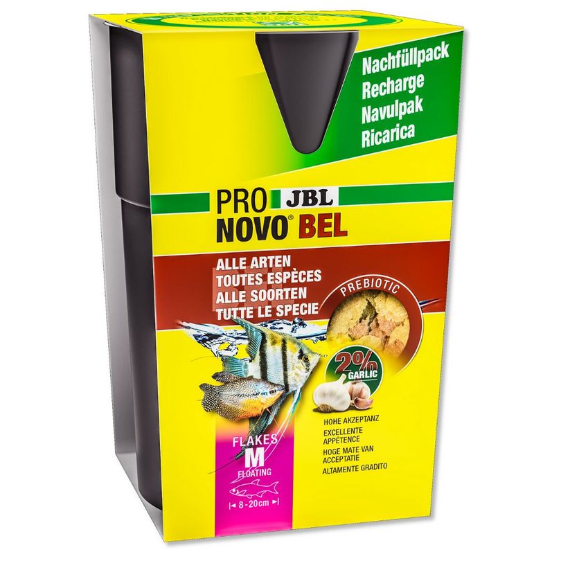 JBL NovoBel Nachfüllpack 750ml Flockenfutter Hauptfutter Aquarienfische