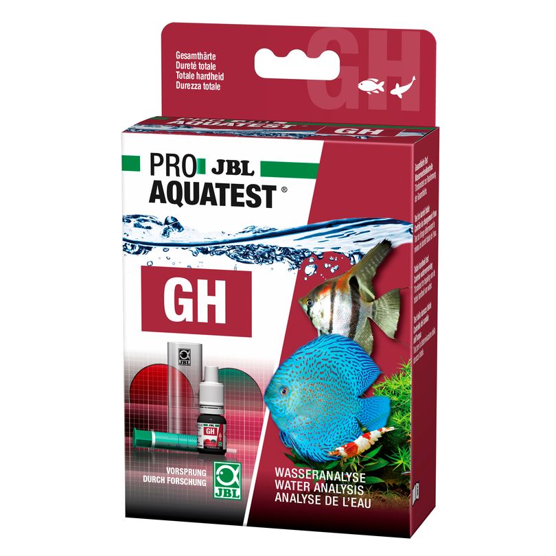 JBL GH Test GH Schnelltest Bestimmung der Gesamthärte Süßwasser Aquarium & Teich