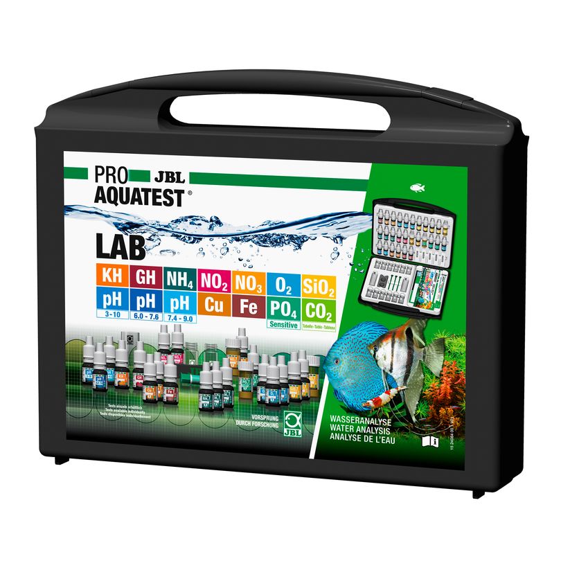 JBL Testlab Testkoffer mit 13 Tests zur Süßwasseranalyse Testlab