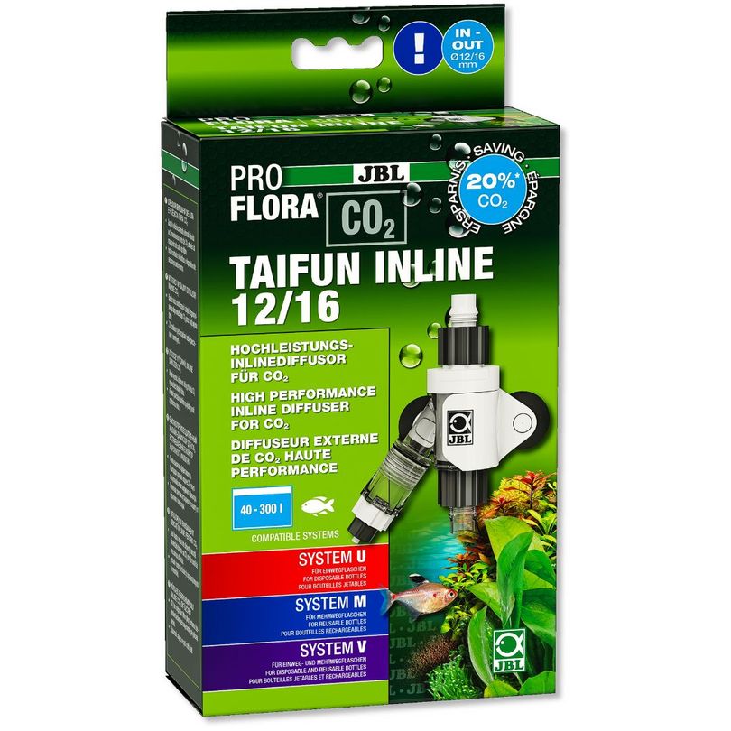 JBL ProFlora Direct 12/16 - Hochleistungs-Direktdiffusor für CO2