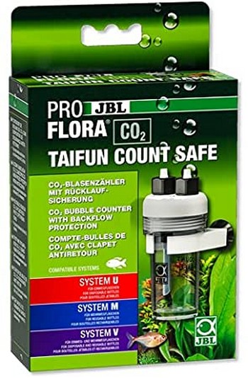 JBL ProFlora CO2 Taifun Count Safe - Blasenzähler mit Rücklaufsicherung