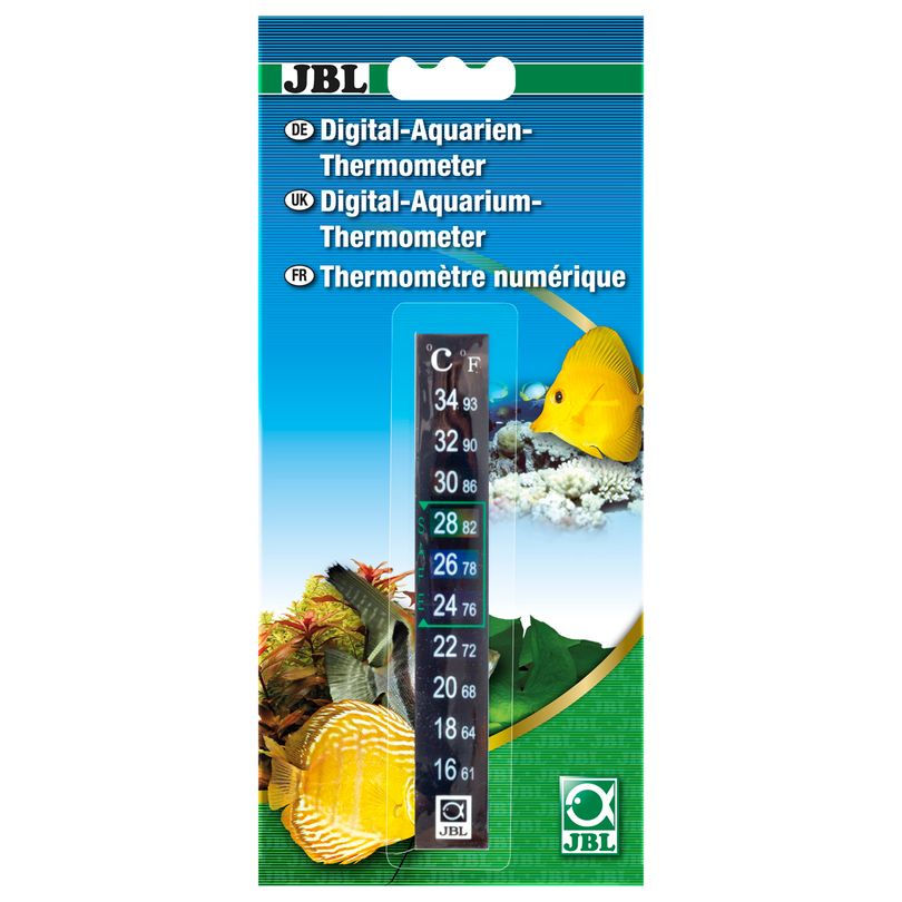 JBL Aquarium Thermometer Digital - Digitales Aquarien-Thermometer