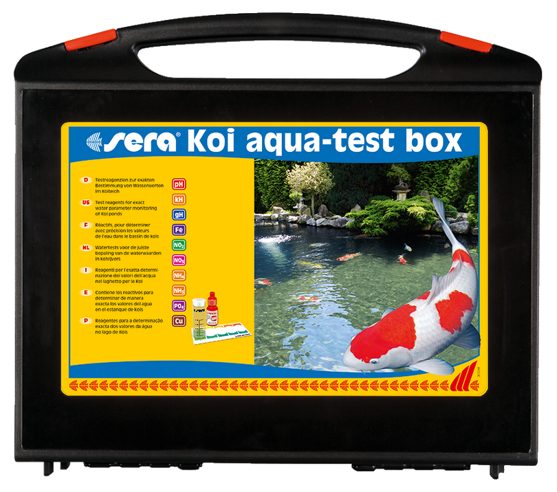 sera Koi aqua-test box Gartenteich 
