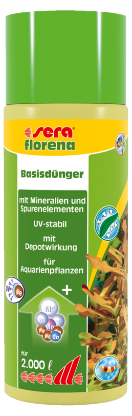 Sera florena 500 ml Süßwasser Pflanzendünger Basisdünger