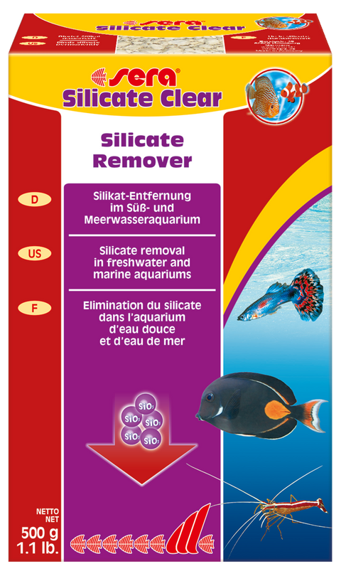 sera marin silicate clear 500 g Filtermedium