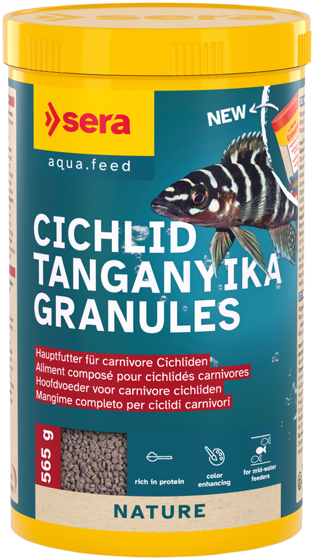 sera Cichlid Tanganyika Granules 1000ml Granulat Cichliden Aquarium