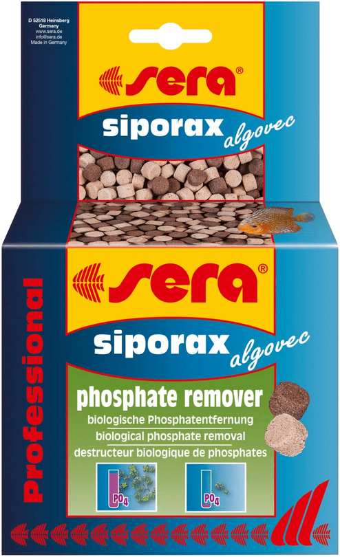 sera siporax algovec Professional phosphate remover 210 g Algenmittel
