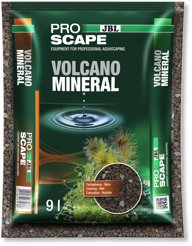 JBL 9L ProScape Volcano Mineral Süßwasser-Aquarien Bodengrund Aquascaping