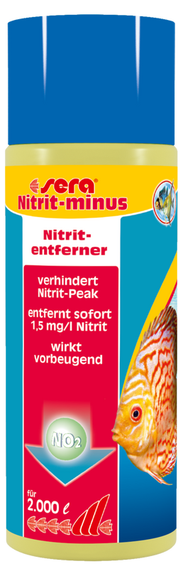 sera Nitrit minus 500 ml Süßwasser Wasserwerte