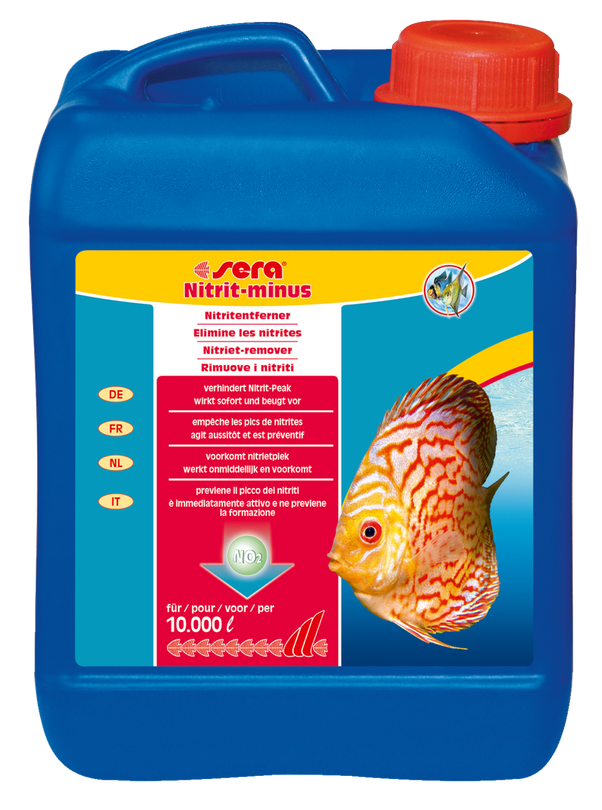 sera Nitrit minus 2500 ml Süßwasser Wasserwerte