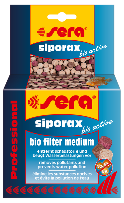 sera siporax bio active Professional 210 g Filtermedium