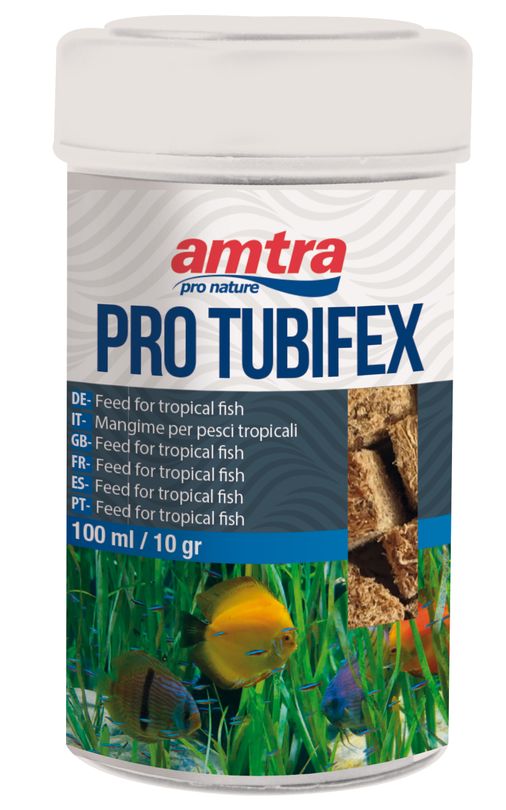 Amtra Pro Tubifex 100 ml – Nährstoffreiches Fischfutter 10 g