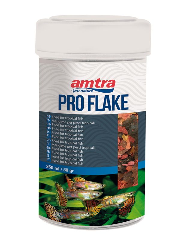 Amtra Pro Flake 250 ml – Flockenfutter 50 g für Fische