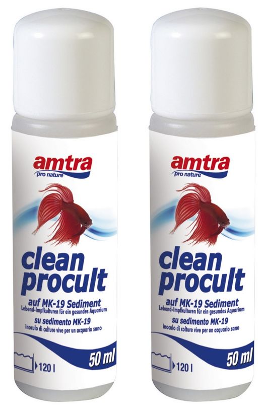 Amtra Clean Procult – 2 Stück Lebend-Impfkulturen (2x50 ml)