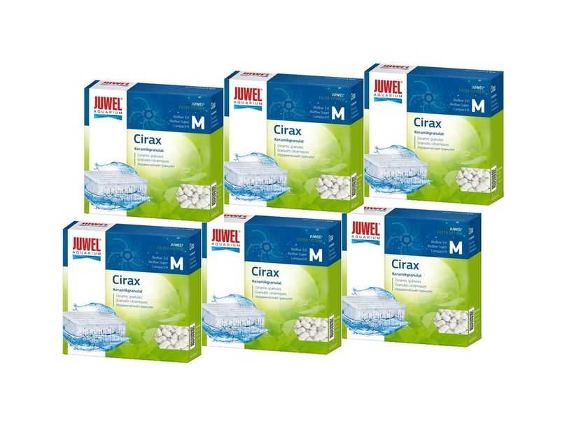 Juwel Cirax M 6er Pack Keramikgranulat biologisches Filtermedium