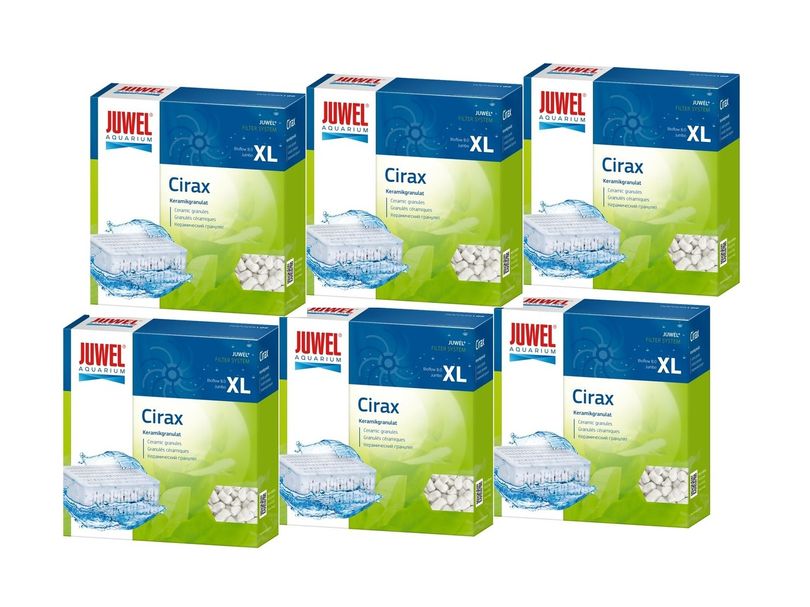 Juwel Cirax XL 6er Pack Keramikgranulat biologisches Filtermedium