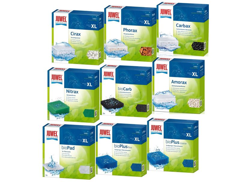 Juwel Filtermedien 9er Set Größe XL Filterwatte Filterschwamm Vorfilter