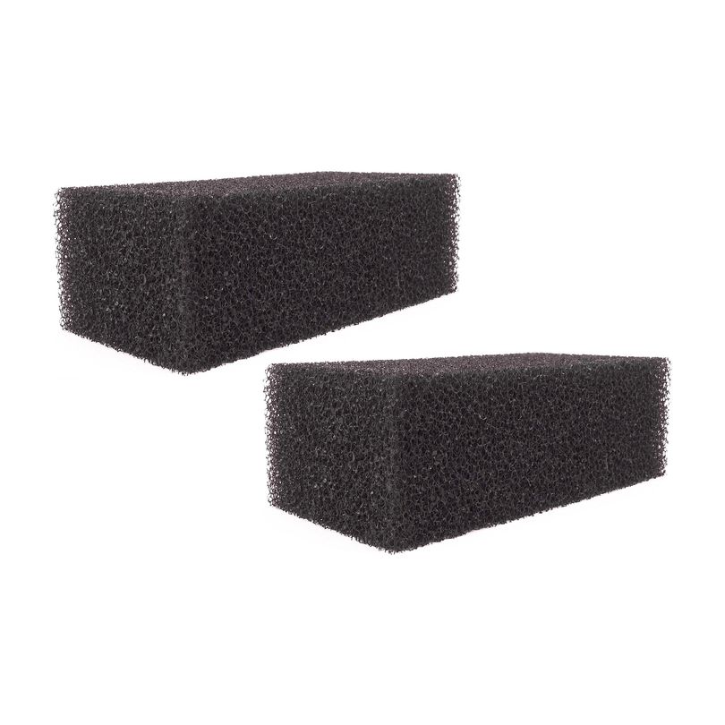 Filterschwamm schwarz 2 Stück für Hang On Filter HBL-701