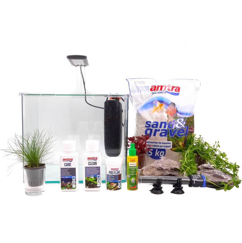 Nanotank System 15 LED – Komplettaquarium inkl. Deko
