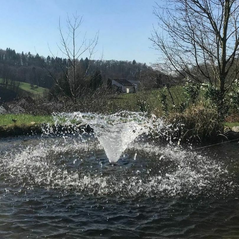 Schwimmende Teich Fontäne COP-10000 90W 20000 l/h Springbrunnen