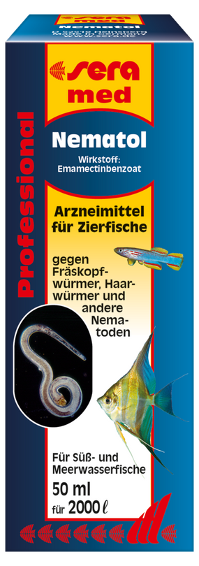 Sera med Professional Nematol 50ml für 2000L
