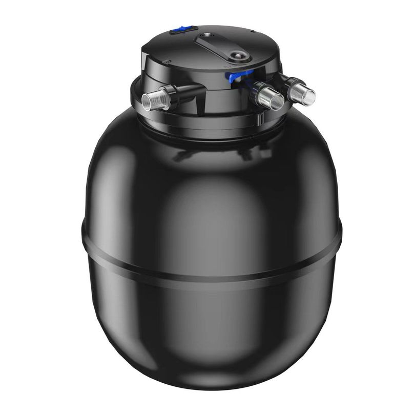 CPU 75000 Bio Druckteichfilter 100000l inkl.55 Watt UVC Klärer mit automatischer Reinigung
