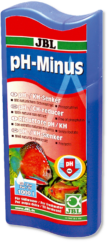 JBL pH-Minus 250ml Wasseraufbereiter zur Senkung der pH-Werte für Süßwasser
