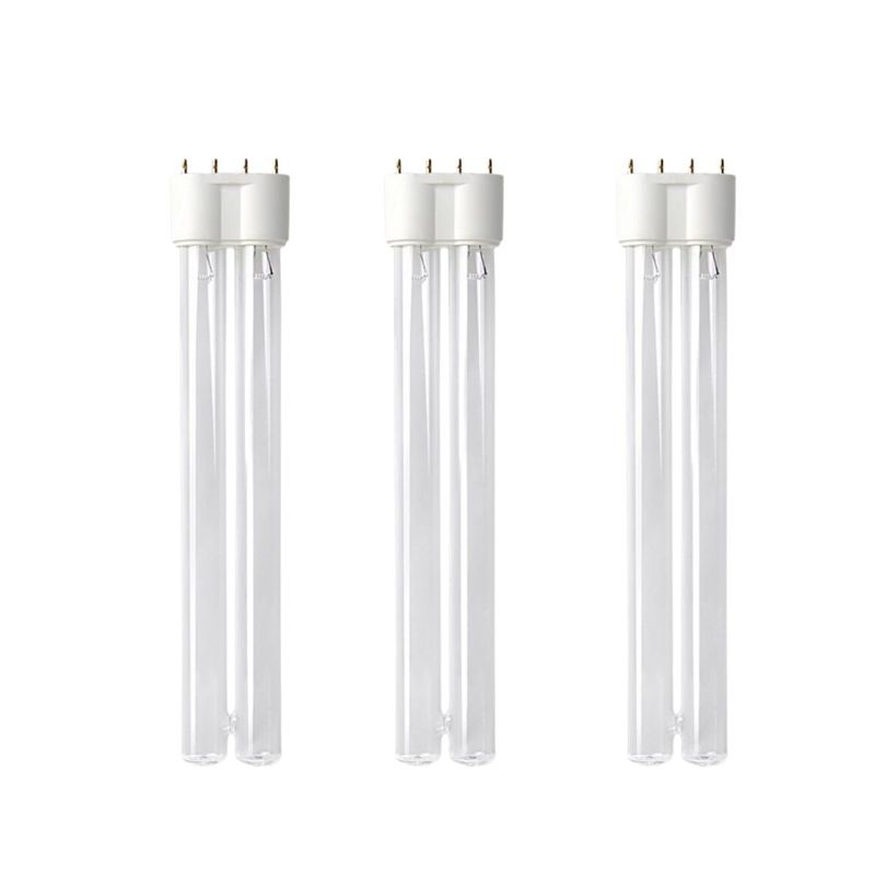 24 Watt UVC Ersatzlampe für Wasserklärer mit 2G11 Sockel 3er Set