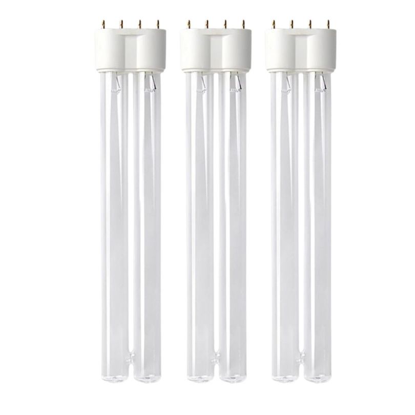 36 Watt UVC Ersatzlampe für Wasserklärer mit 2G11 Sockel 3er Set