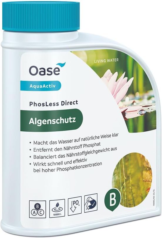Oase AquaActiv PhosLess Direct 500 ml Algenschutz