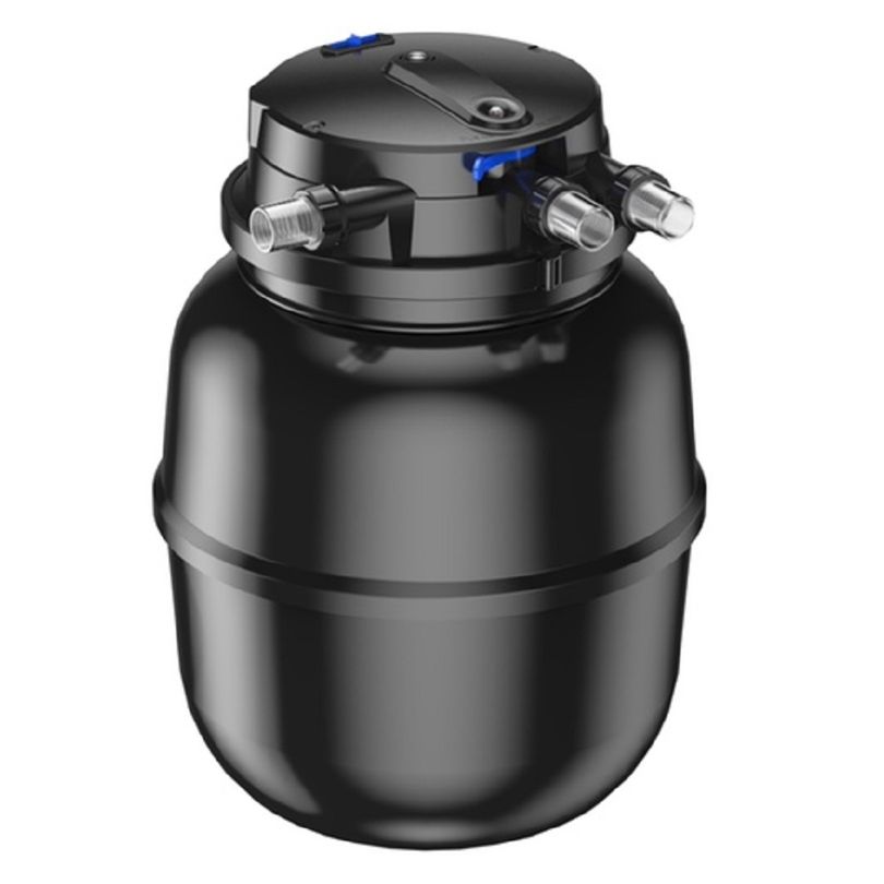 CPU-50000 Bio Druckteichfilter 80000l inkl.55 Watt UVC Klärer mit automatischer Reinigung