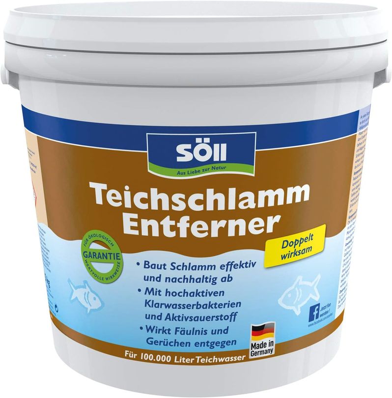 Söll TeichschlammEntferner 5 kg doppelt wirksam gegen Teichschlamm